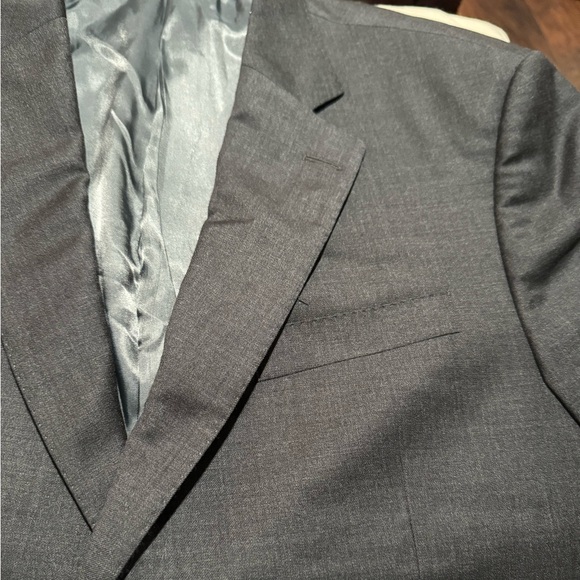 Peter Millar Wool Classic Fit Suit Blazer Jacket Size 46R - Picture 11 of 11